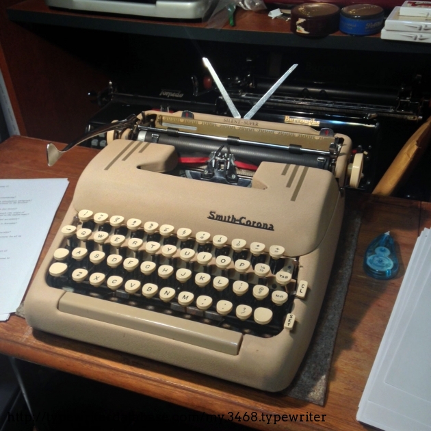 Smith-corona Portable Silent Typewriter User Manual 1955 - bowlrenew